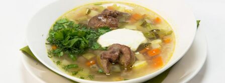 рассольник из глазного мускула с потрошками. Шаг 9