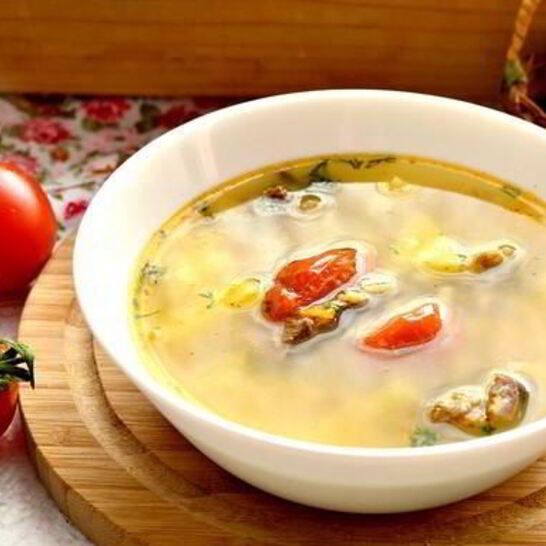 Рецепт рассольника на говяжьем бульоне