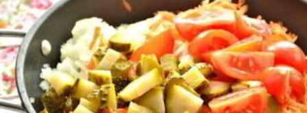 рассольник на говяжьем бульоне. Шаг 8