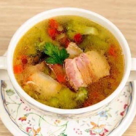 Рецепт рассольника с копченой грудинкой