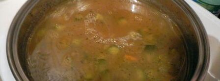 рассольник с перловкой и почками в мультиварке. Шаг 10