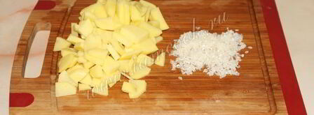 рассольник с рисом и куриной грудкой. Шаг 7