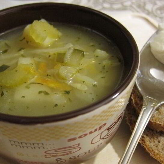 Рецепт рассольника вегетарианского