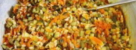 заправка для рассольника на зиму. Шаг 9