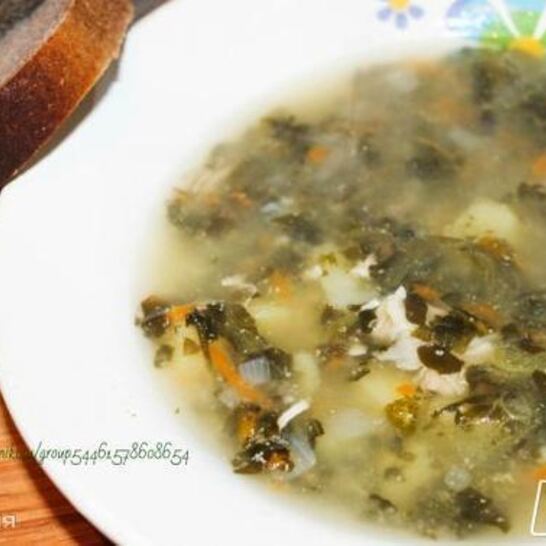 Рецепт щавелевого супа