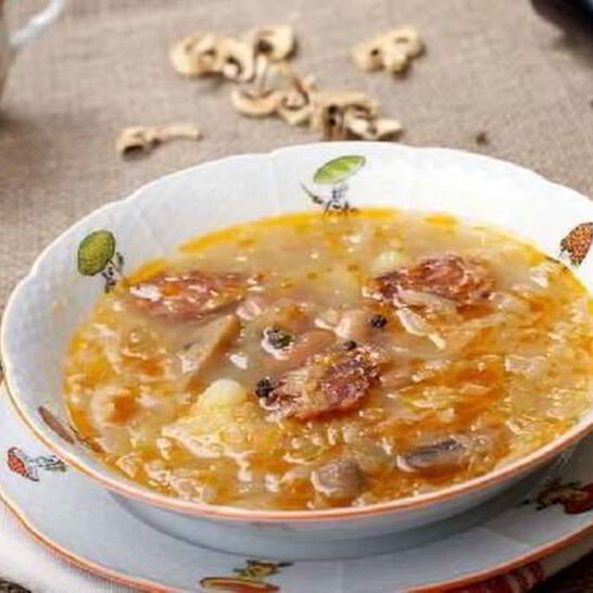 Рецепт ароматных постных щей