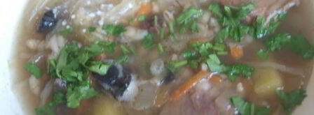 кислые щи с сухими грибами. Шаг 13