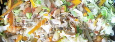 куриные щи с грибами и лапшой. Шаг 4