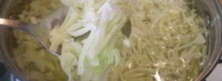 постные щи из свежей капусты с грибами. Шаг 8