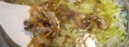 постные щи из свежей капусты с грибами. Шаг 9