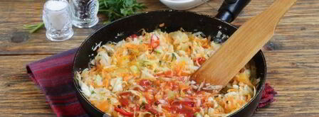 постные щи из свежей капусты. Шаг 7