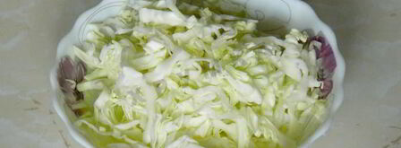 постные щи с фасолью, консервированной и капустой. Шаг 4