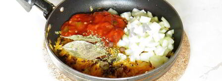 постные щи с фасолью, консервированной и капустой. Шаг 10