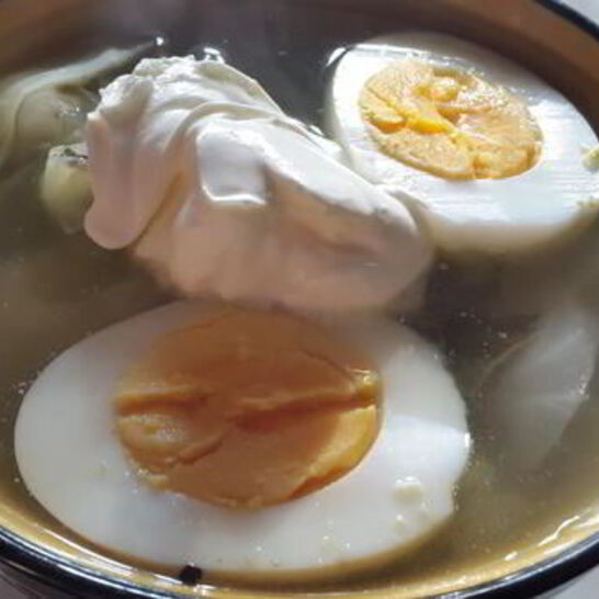 Рецепт постных щей с капустой и щавелем