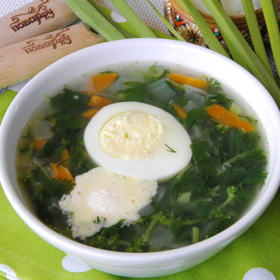 Рецепт щей из крапивы