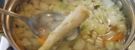 щи из крапивы. Шаг 5