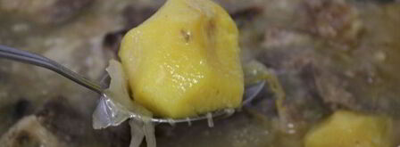 щи из квашенной капусты с грибами и перловкой. Шаг 7