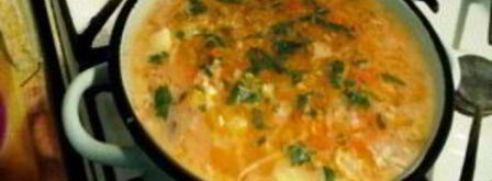 щи из квашеной капусты с тушенкой. Шаг 8