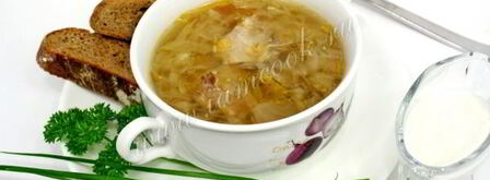 щи из квашеной капусты в мультиварке. Шаг 9