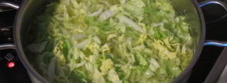 щи из пекинской капусты. Шаг 12