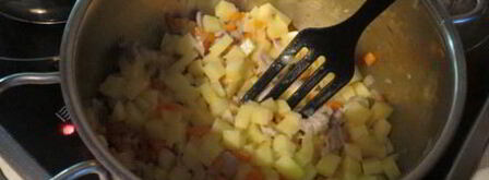 щи из пекинской капусты. Шаг 9