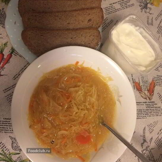 Рецепт щей кислых суточных
