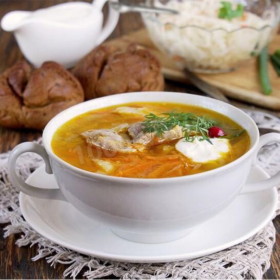 Рецепт щей на мясном бульоне