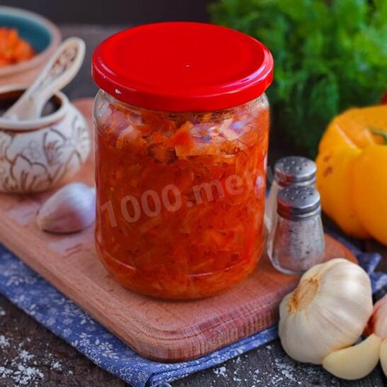 Рецепт щей на зиму с томатной пастой