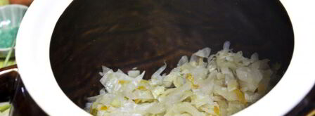 щи с курицей и грибами. Шаг 11