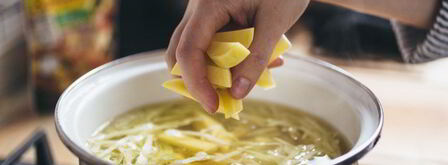 щи с опятами. Шаг 5