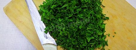 щи с зеленью шпината. Шаг 6