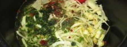 щи со свининой в мультиварке. Шаг 5