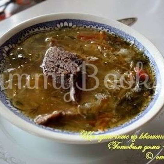 Рецепт щей суточных из квашенной капусты