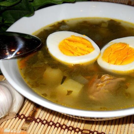 Рецепт щей зеленых