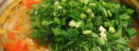 зеленые щи из капусты. Шаг 13