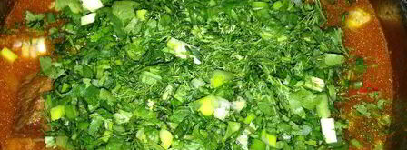 ковурма шурпа. Шаг 16