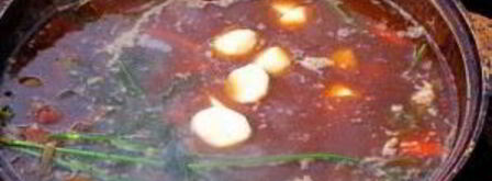 шурпа из баранины в казане. Шаг 7