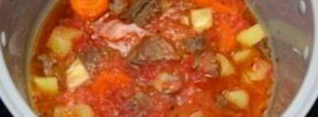 шурпа из баранины в мультиварке. Шаг 5