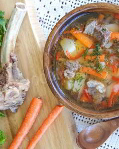 Шурпа из говядины в мультиварке