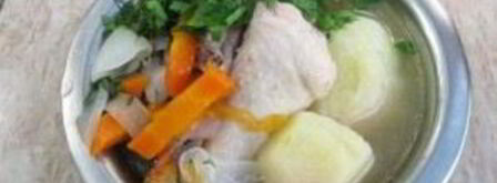 шурпа из утки на костре. Шаг 14