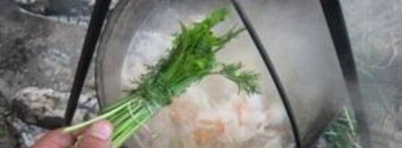 шурпа из утки на костре. Шаг 8