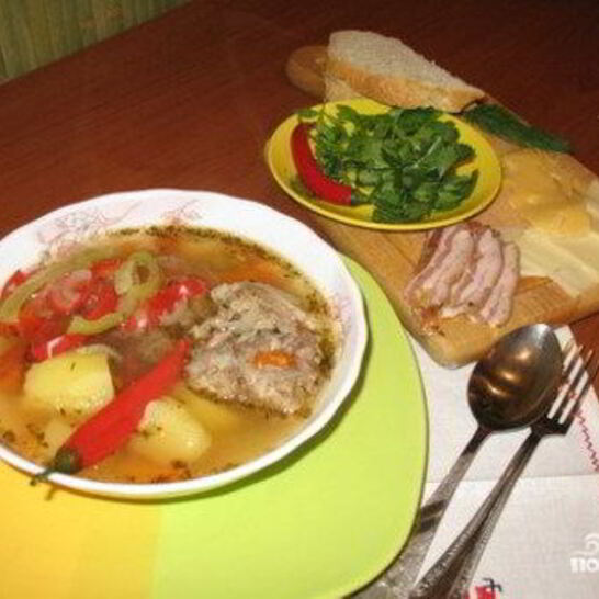 Рецепт шурпы по-чувашски