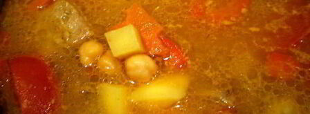 шурпа с нутом. Шаг 7