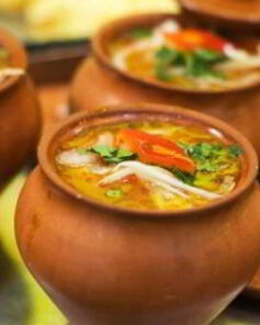 Шурпа в горшочке