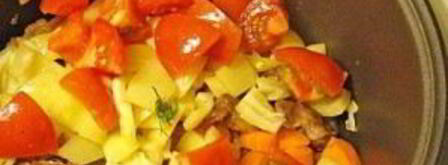 шурпа в мультиварке с бараниной. Шаг 3