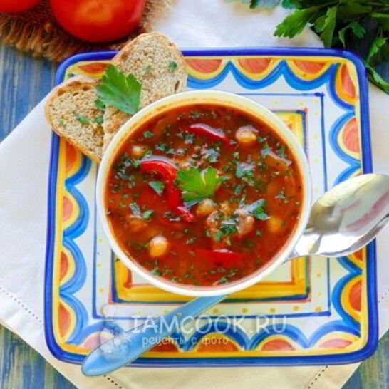 Рецепт супа шорба по-тунисски