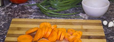 суп шурпа из говядины в казане. Шаг 6