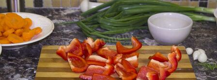 суп шурпа из говядины в казане. Шаг 8