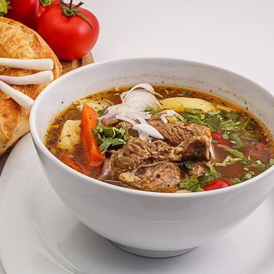 Рецепт узбекской шурпы из говядины