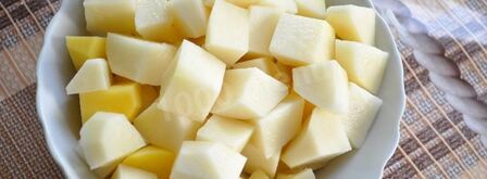 вкусный суп шурпа на костре в казане. Шаг 6